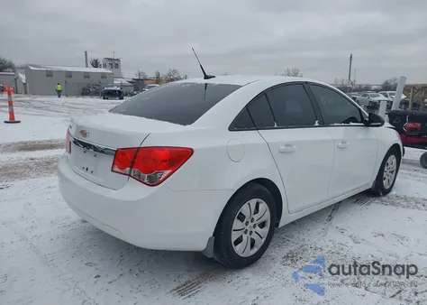 2013 Chevrolet Cruze Ls Auto из США, поврежденный, VIN 1G1PA5SH4D7107943